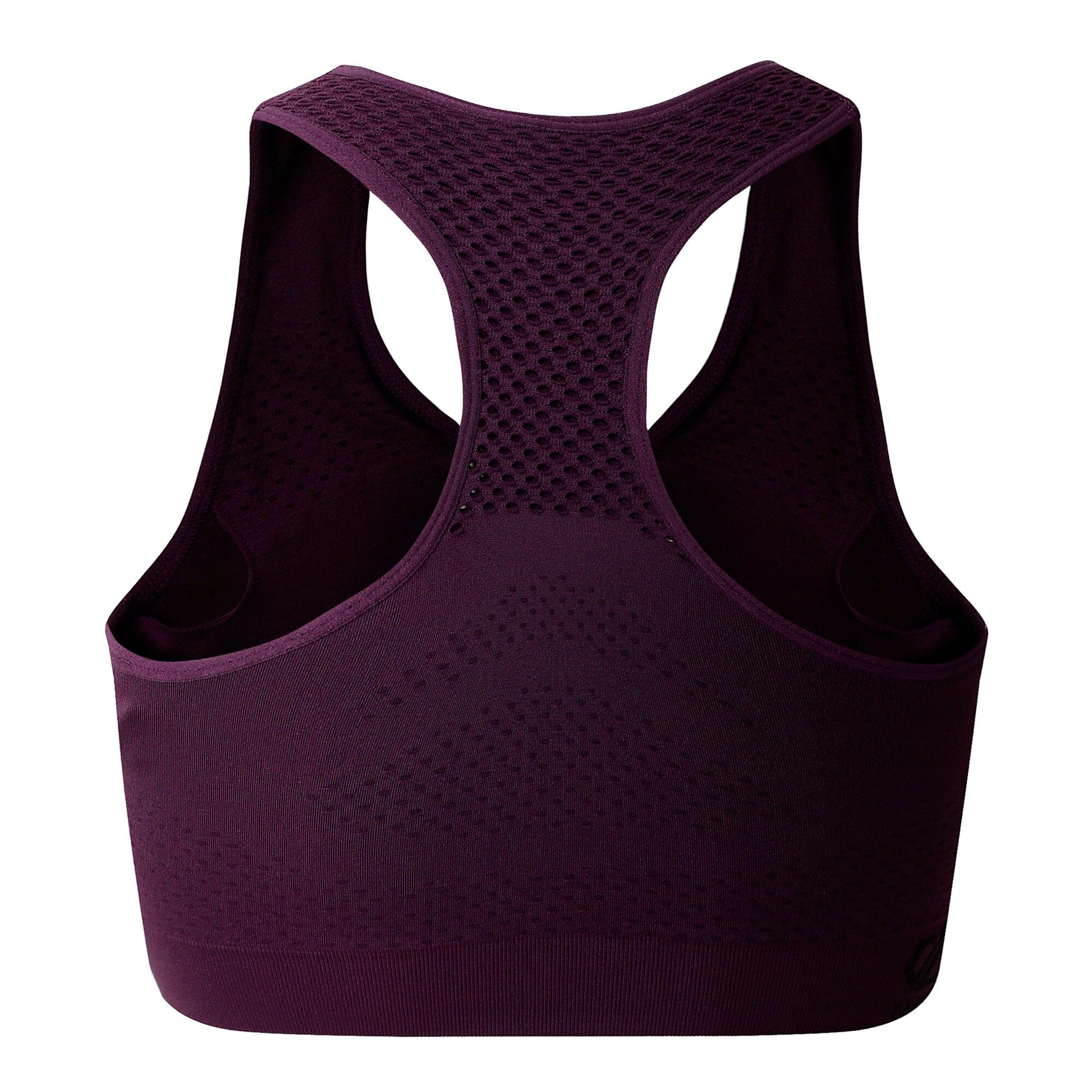 Deep Plum - Back - Dare 2B Womens-Ladies Dont Sweat It II Sports Bra