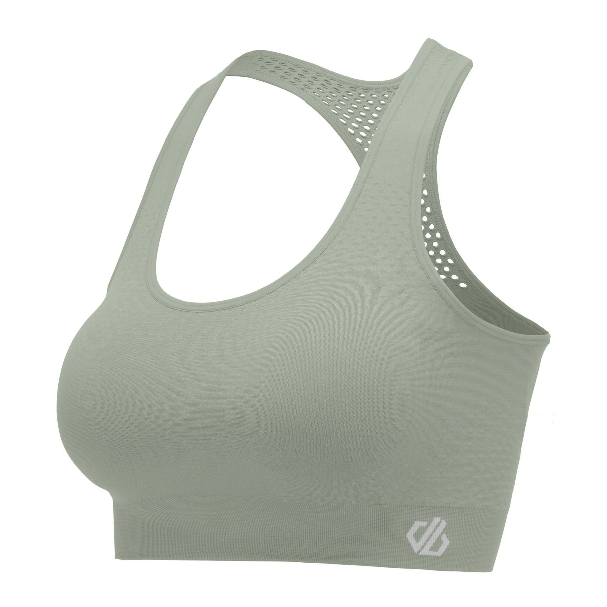 Glacier Green - Back - Dare 2B Womens-Ladies Dont Sweat It II Sports Bra