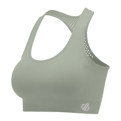 Glacier Green - Back - Dare 2B Womens-Ladies Dont Sweat It II Sports Bra