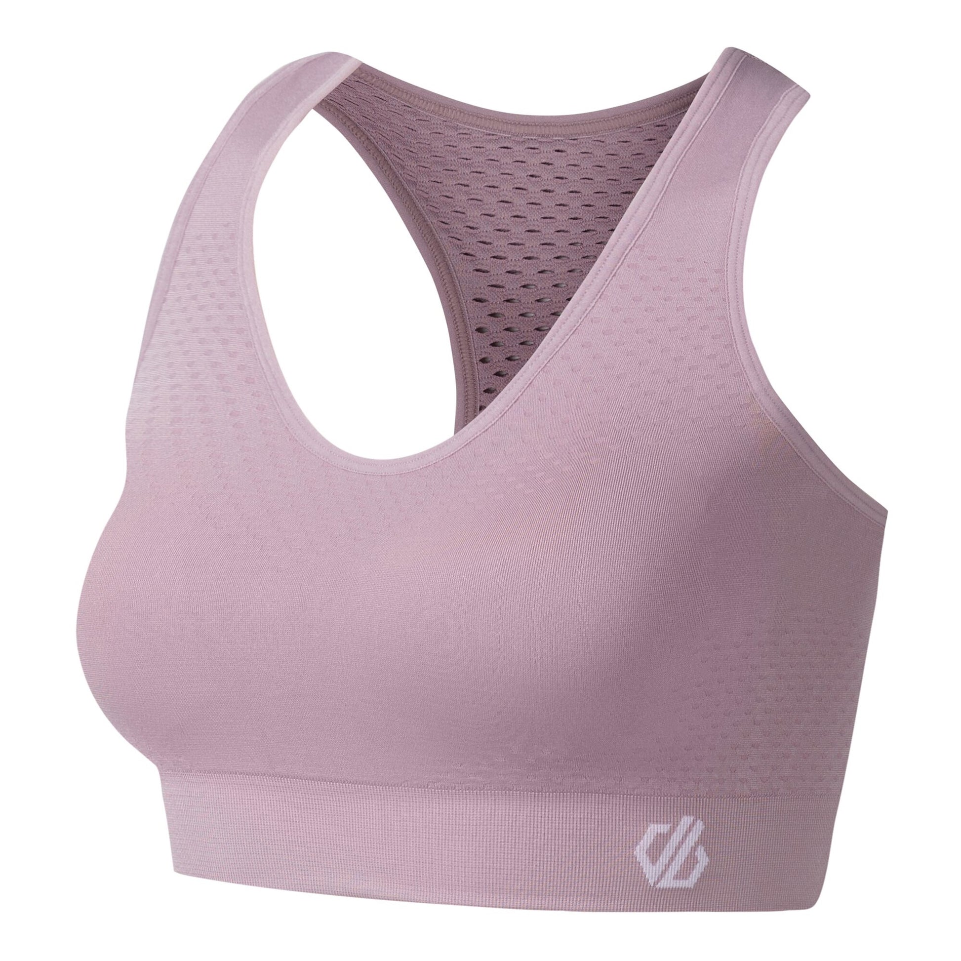 Mauve Shadow - Back - Dare 2B Womens-Ladies Dont Sweat It II Sports Bra