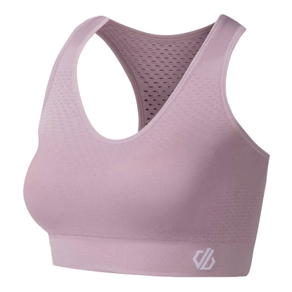 Mauve Shadow - Back - Dare 2B Womens-Ladies Dont Sweat It II Sports Bra