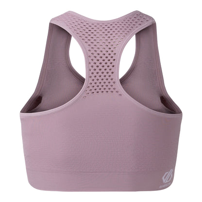Mauve Shadow - Side - Dare 2B Womens-Ladies Dont Sweat It II Sports Bra