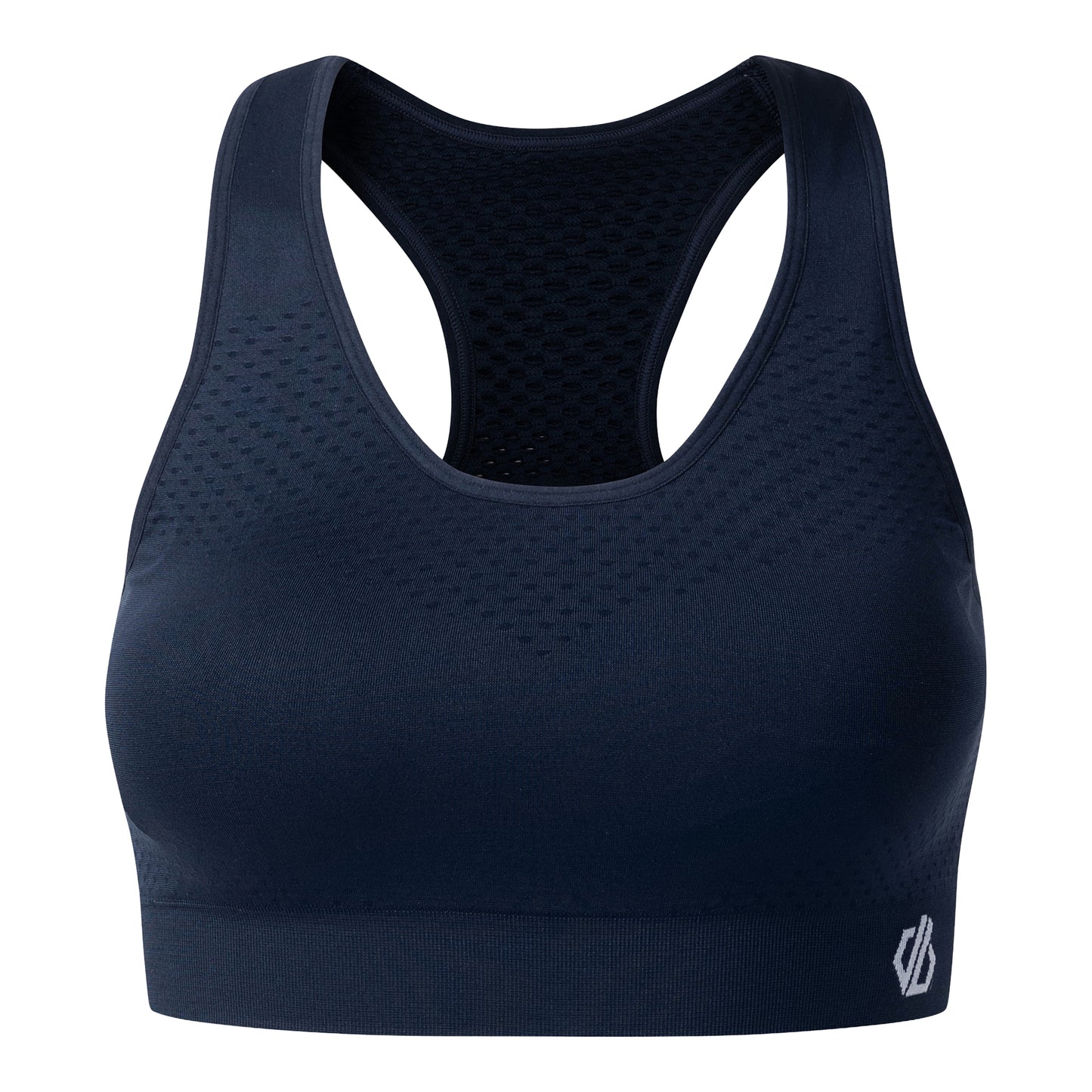 Navy - Front - Dare 2B Womens-Ladies Dont Sweat It II Sports Bra