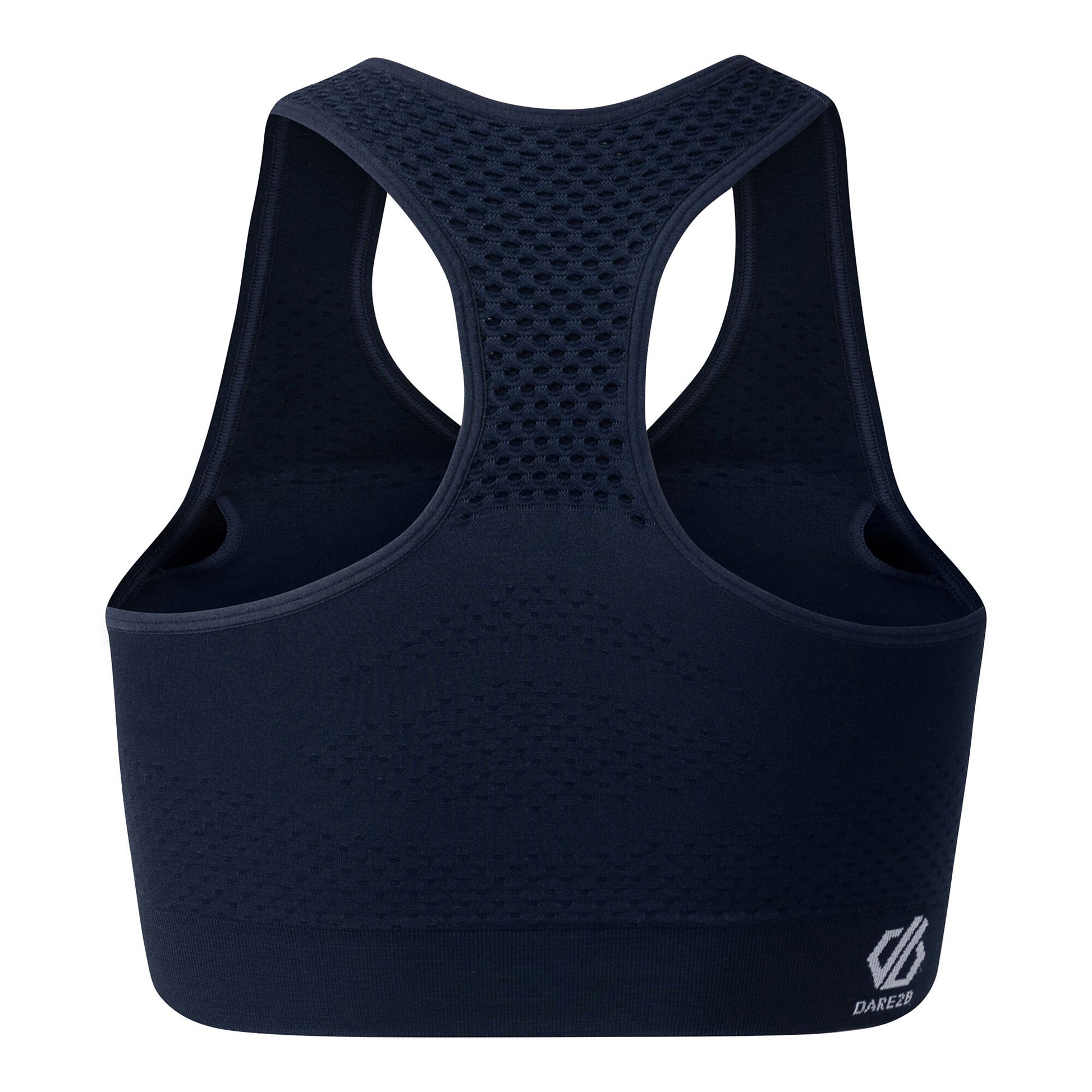 Navy - Side - Dare 2B Womens-Ladies Dont Sweat It II Sports Bra