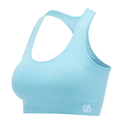 Nordic Blue - Back - Dare 2B Womens-Ladies Dont Sweat It II Sports Bra