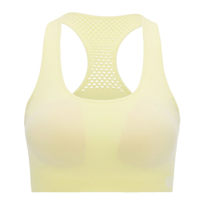 Wax Yellow - Back - Dare 2B Womens-Ladies Dont Sweat It II Sports Bra