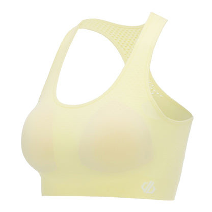 Wax Yellow - Lifestyle - Dare 2B Womens-Ladies Dont Sweat It II Sports Bra