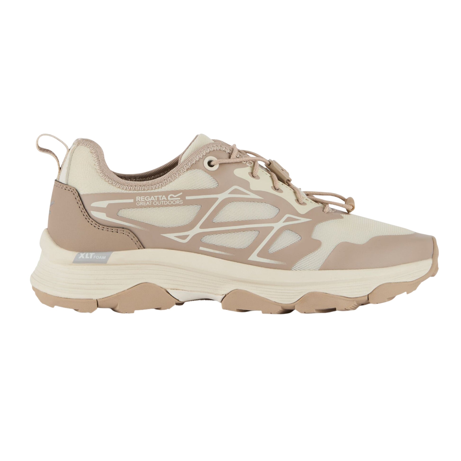 Light Vanilla - Side - Regatta Womens-Ladies Blaze Trainers