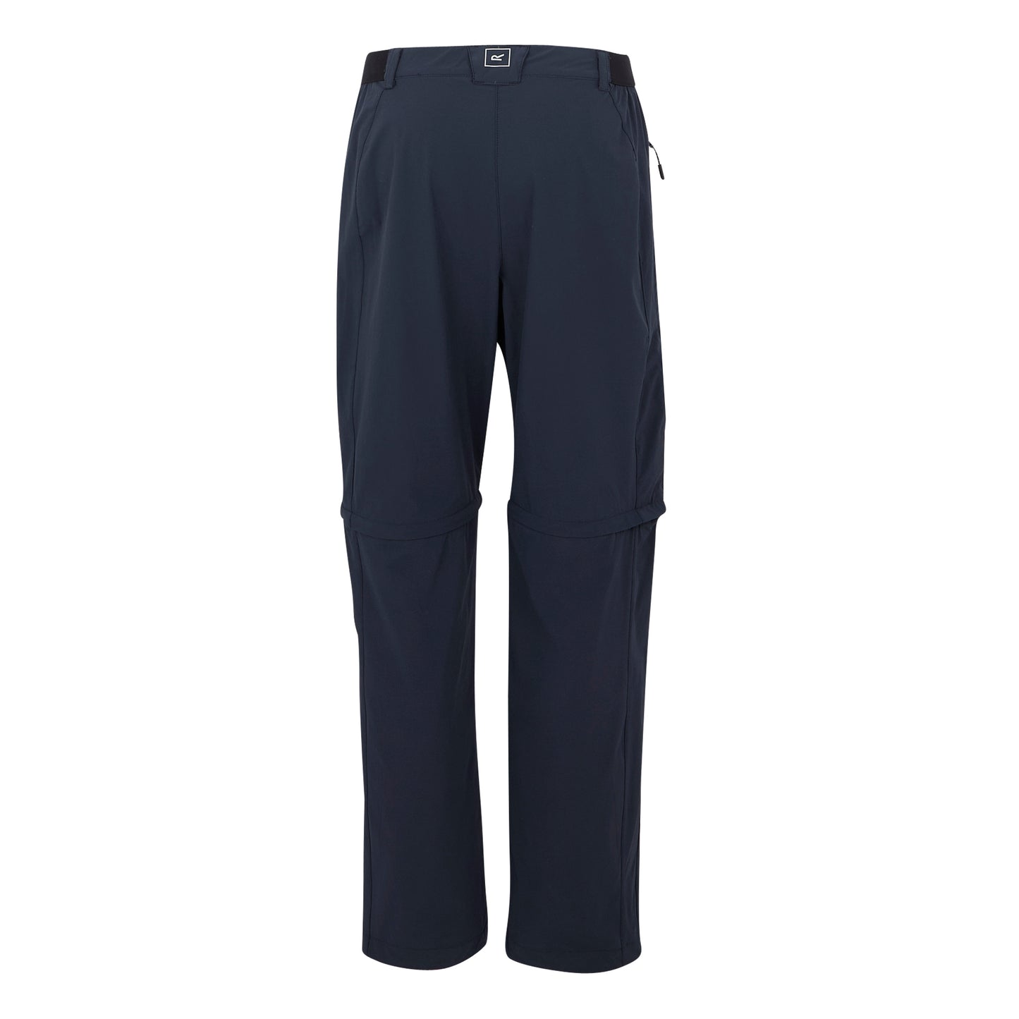 Navy - Back - Regatta Womens-Ladies Travel Light II Packaway Hiking Trousers