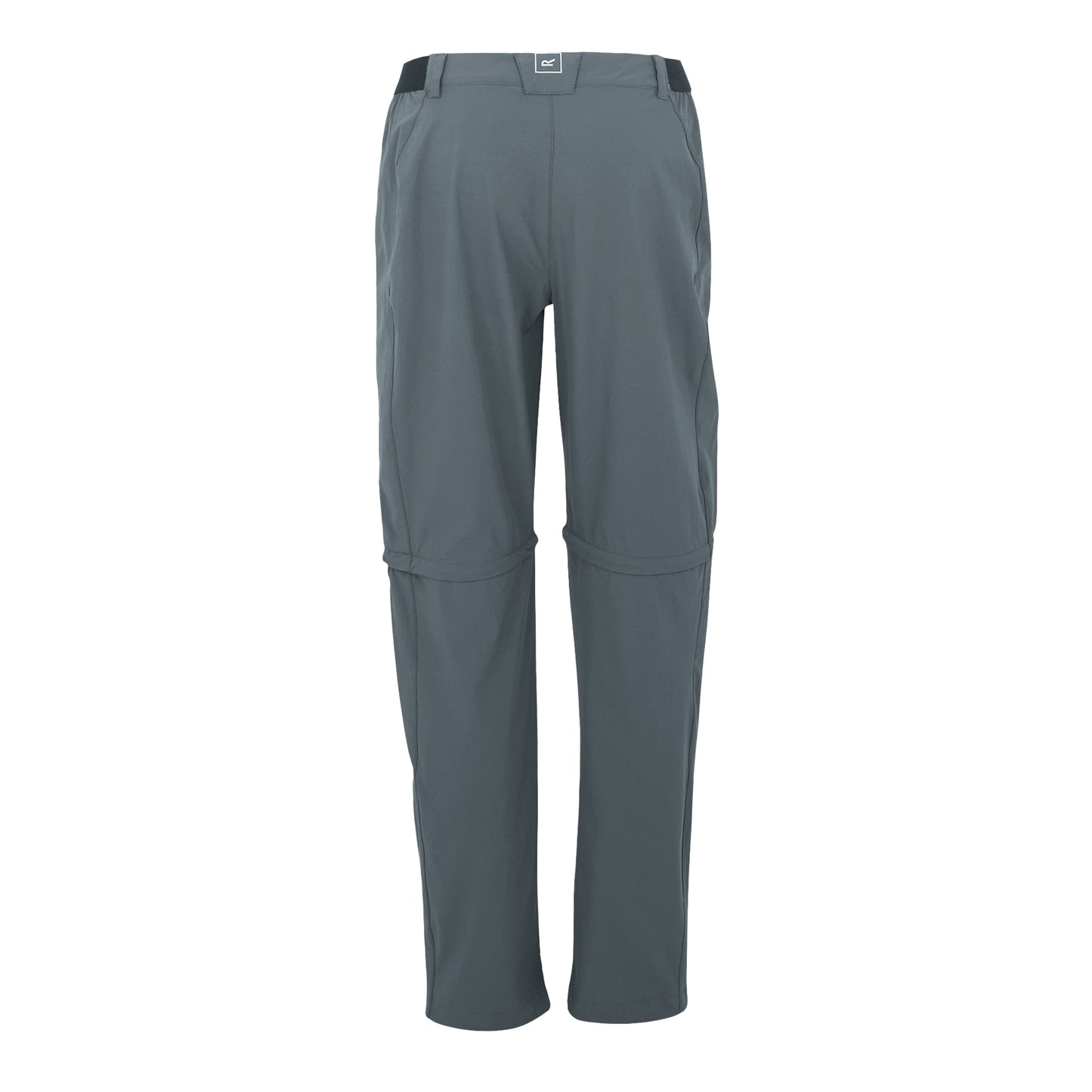 Seal Grey - Back - Regatta Womens-Ladies Travel Light II Packaway Hiking Trousers