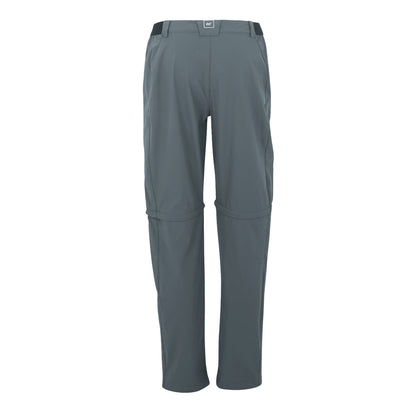 Seal Grey - Back - Regatta Womens-Ladies Travel Light II Packaway Hiking Trousers