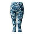 Mist - Back - Dare 2B Womens-Ladies Influential II Dash Print 3-4 Length Leggings