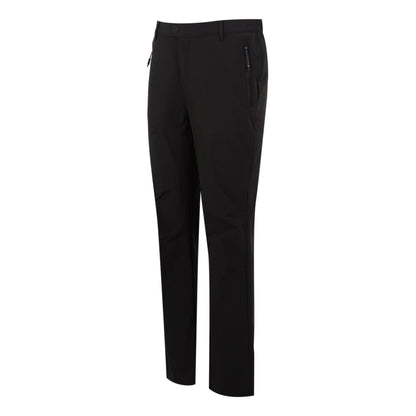 Black - Side - Regatta Mens Highton II Hiking Trousers