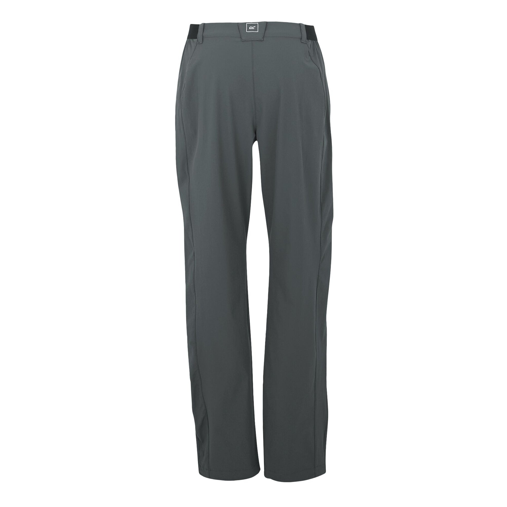 Seal Grey - Back - Regatta Womens-Ladies Travel Light II Packaway Hiking Trousers