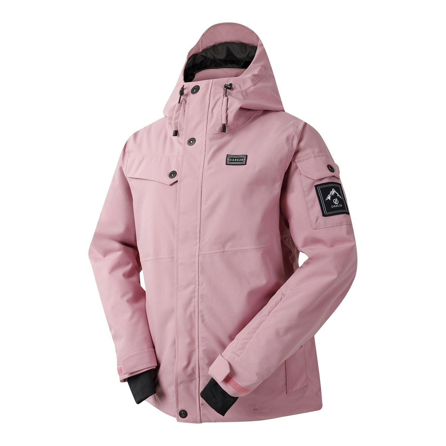 Lilas - Side - Dare 2B Womens-Ladies Ski Life Dash Print Ski Jacket
