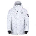 White - Front - Dare 2B Womens-Ladies Ski Life Dash Print Ski Jacket