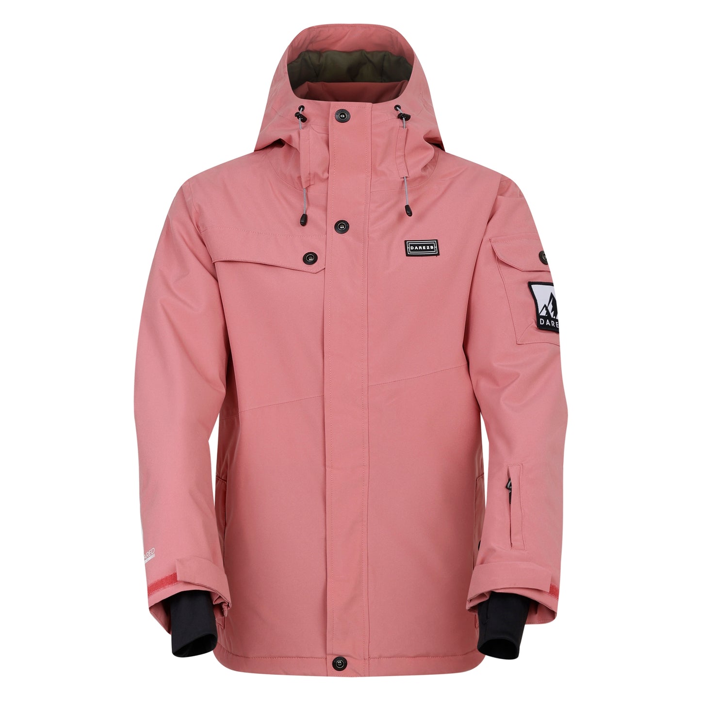 Dusty Rose - Front - Dare 2B Womens-Ladies Ski Life Ski Jacket