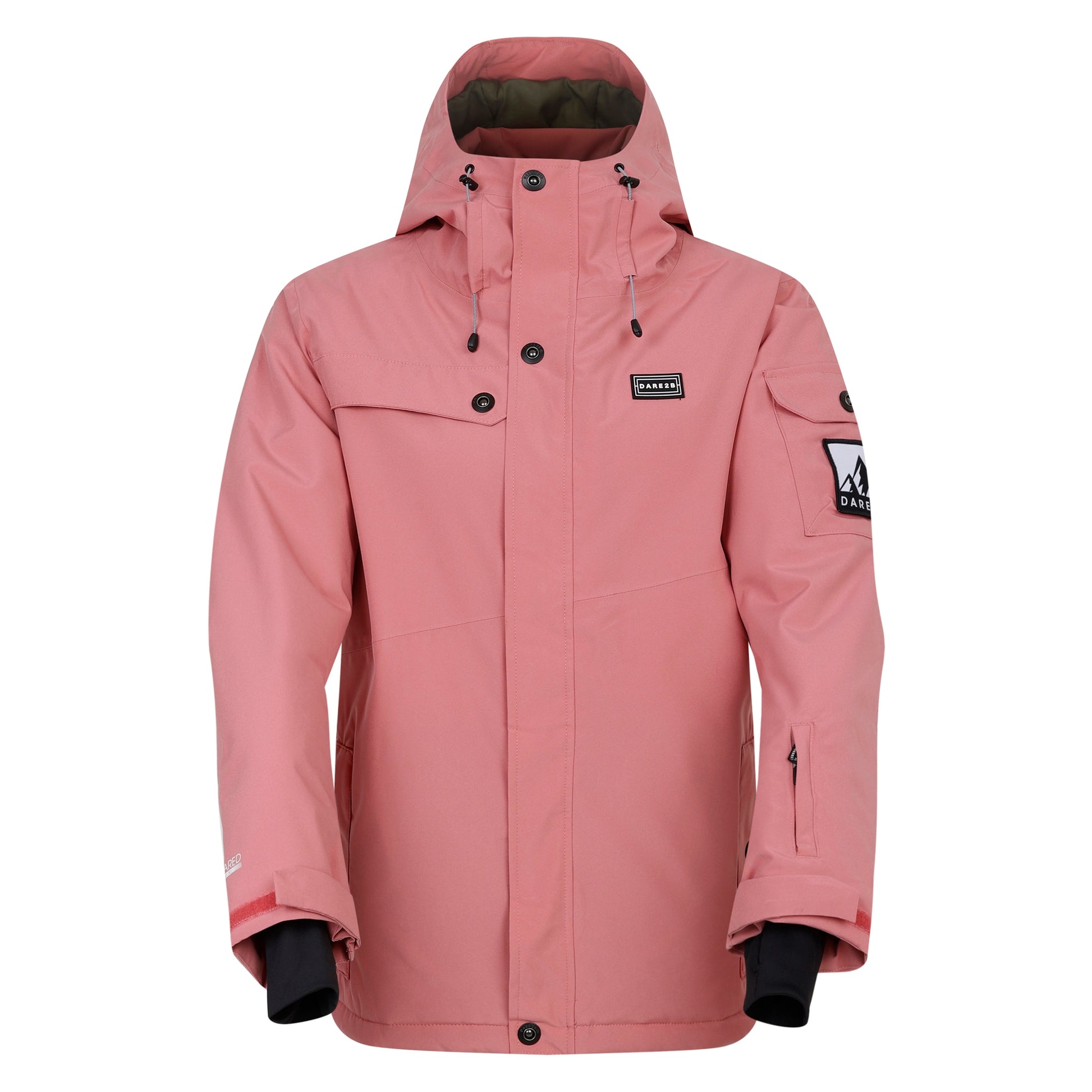 Dusty Rose - Front - Dare 2B Womens-Ladies Ski Life Ski Jacket