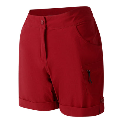 Tibetan Red - Side - Dare 2B Womens-Ladies Melodic III Shorts
