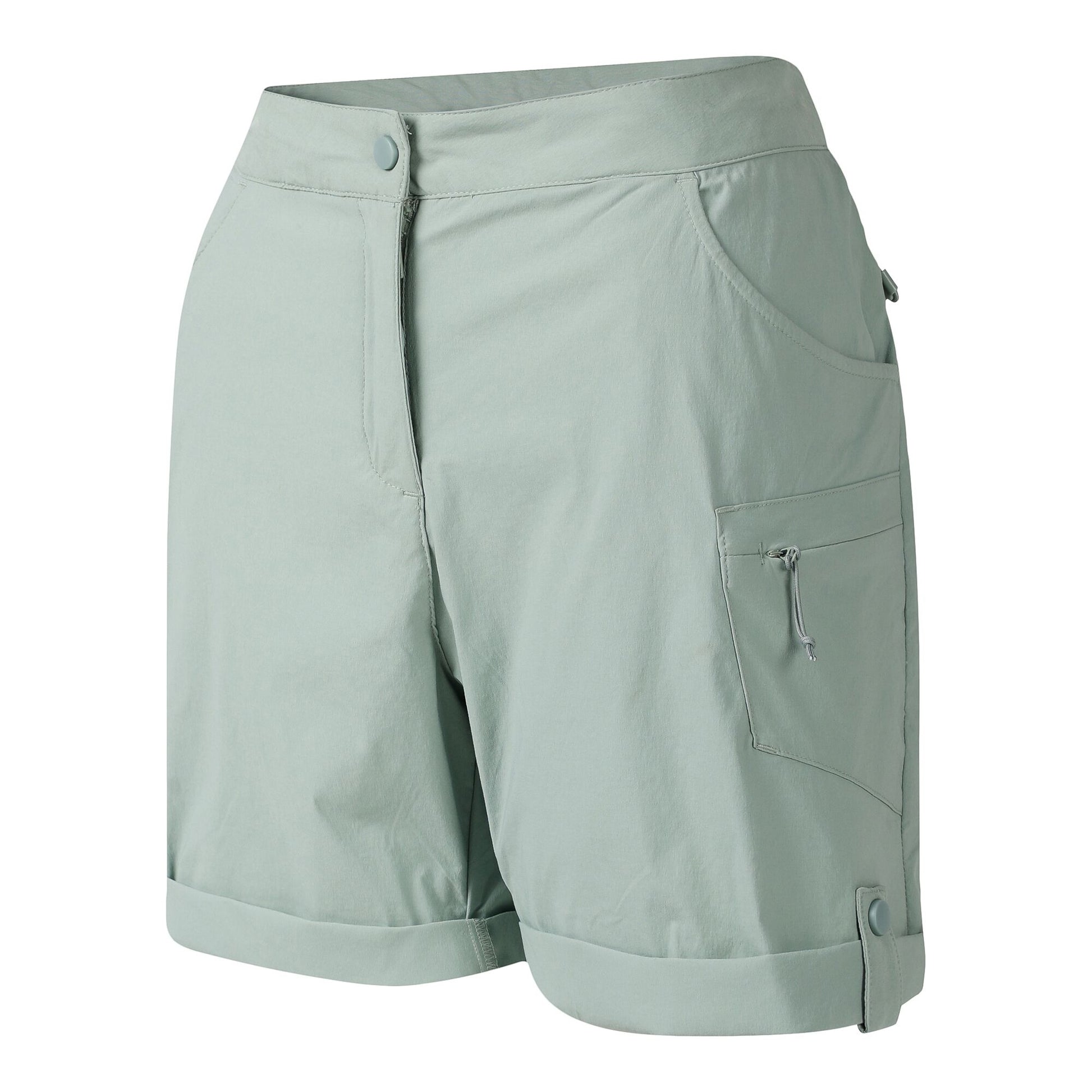 Glacier Green - Side - Dare 2B Womens-Ladies Melodic III Shorts