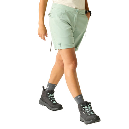 Glacier Green - Lifestyle - Dare 2B Womens-Ladies Melodic III Shorts