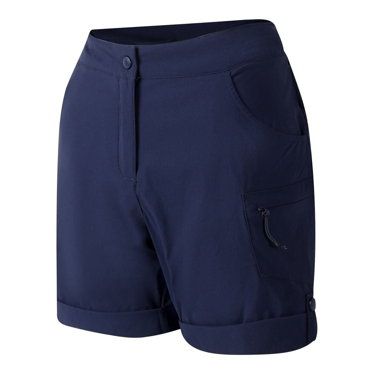Navy - Side - Dare 2B Womens-Ladies Melodic III Shorts