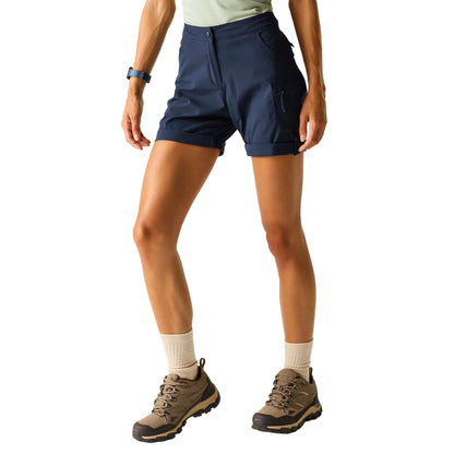 Navy - Lifestyle - Dare 2B Womens-Ladies Melodic III Shorts