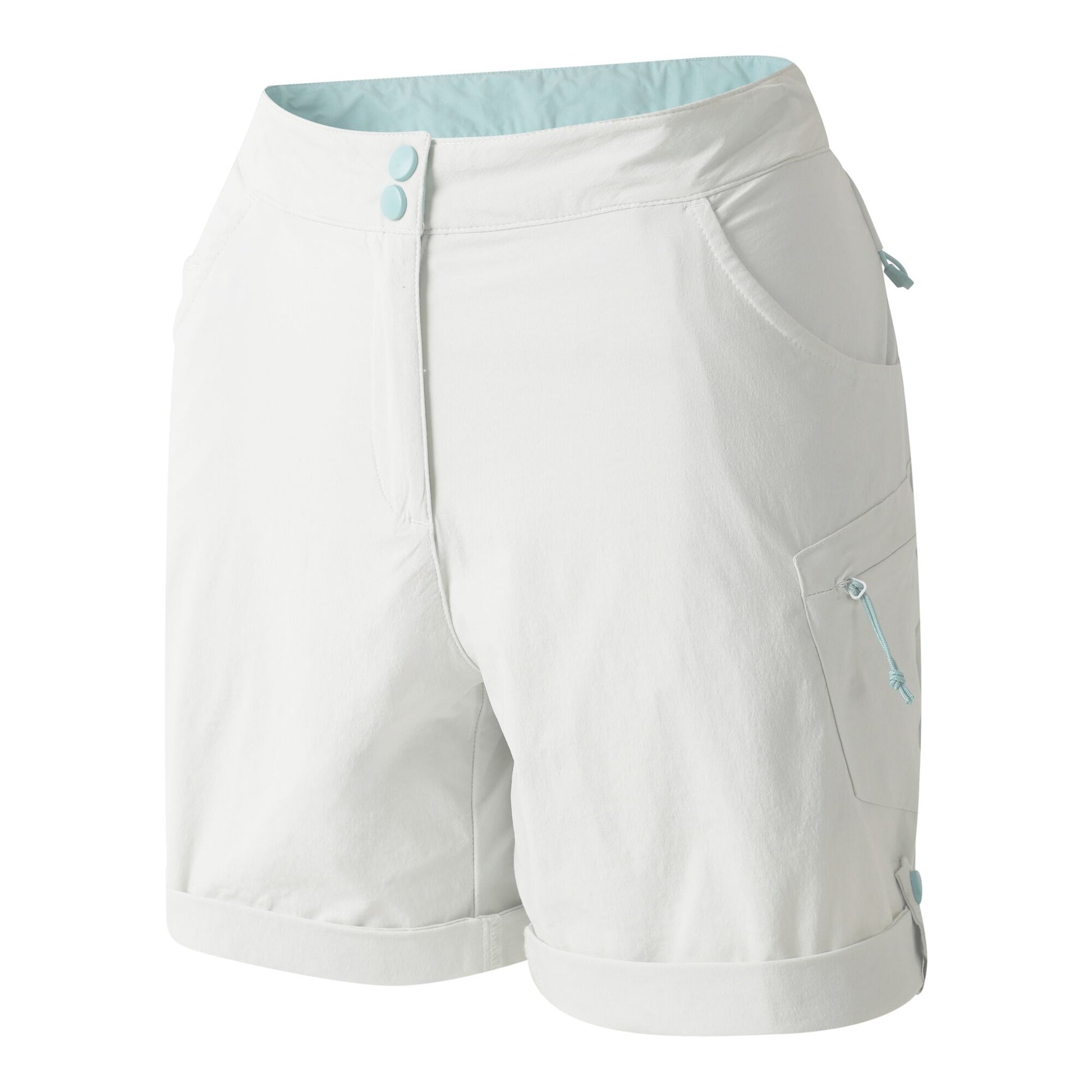 Chalk Blue - Side - Dare 2B Womens-Ladies Melodic III Shorts