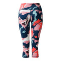Multicoloured - Back - Regatta Womens-Ladies Influential II Marble Swirl 3-4 Length Leggings