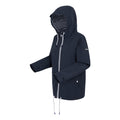 Navy - Side - Regatta Womens-Ladies Bayletta II Waterproof Jacket