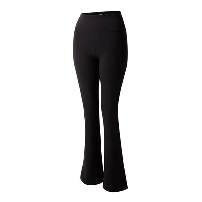 Black - Side - Dare 2B Womens-Ladies Refresh Flared Leggings