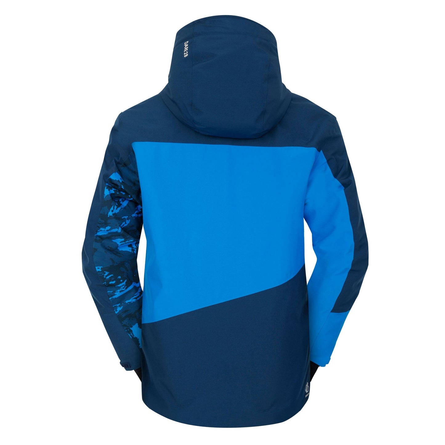 Moonlight Denim-Athletic Blue - Back - Dare 2B Mens Baseplate II Camo Ski Jacket