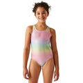 Multicoloured - Lifestyle - Regatta Girls Katrisse Mermaid Shimmer One Piece Swimsuit