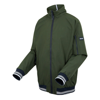 Dark Khaki - Side - Regatta Mens Shorebay III Waterproof Jacket