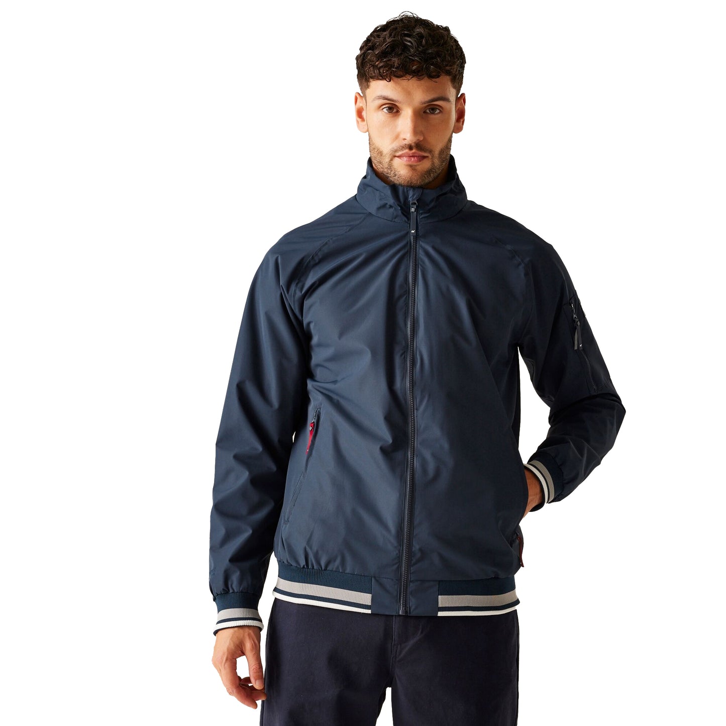 Navy - Lifestyle - Regatta Mens Shorebay III Waterproof Jacket