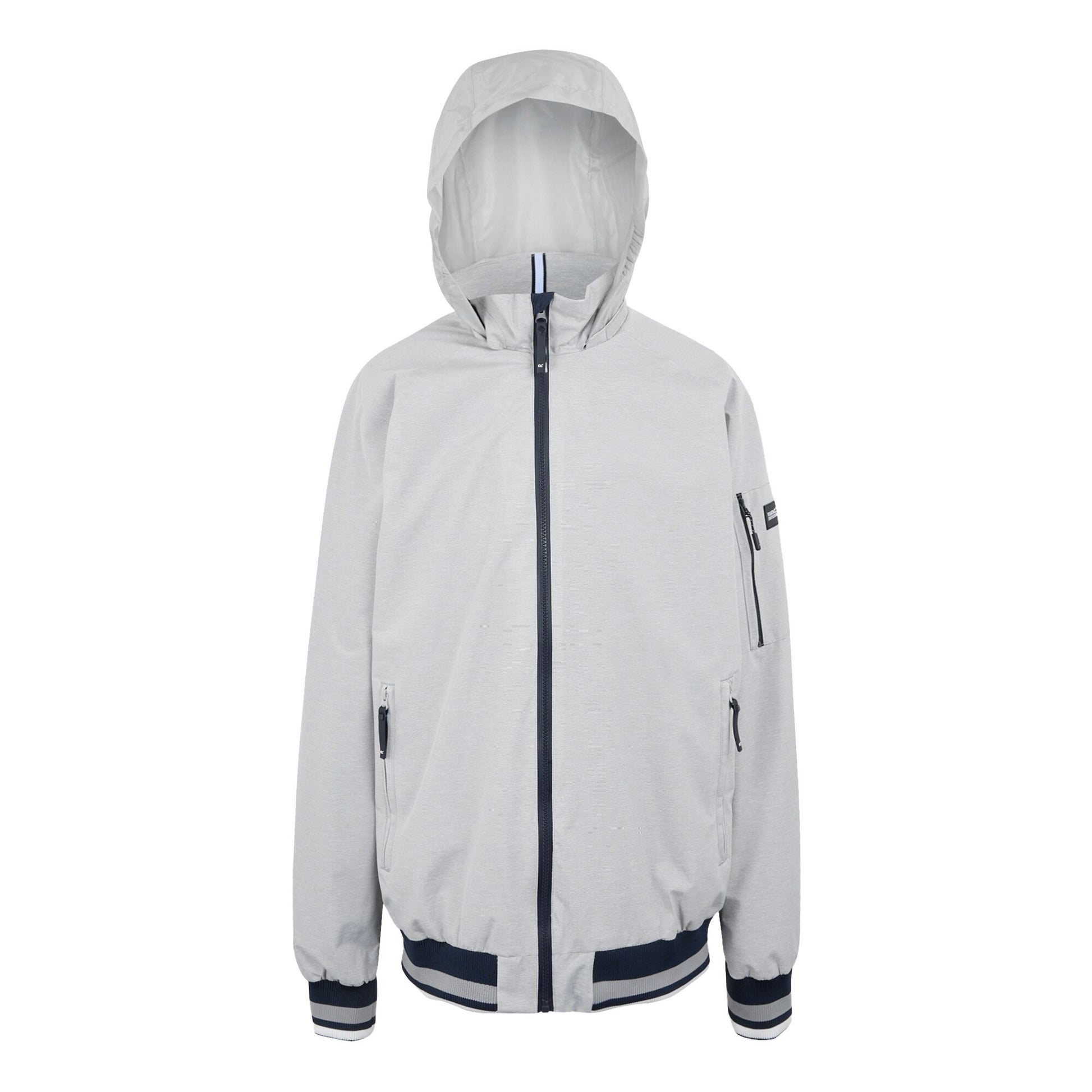 Silver Grey - Lifestyle - Regatta Mens Shorebay III Waterproof Jacket