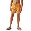 Bright Marigold - Lifestyle - Regatta Boys Skander III Stingray Swimming Trunks