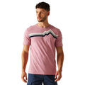 Lilas - Lifestyle - Regatta Mens Linear Mountain T-Shirt