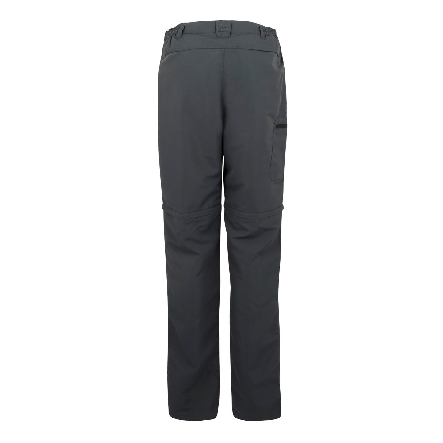 Seal Grey - Back - Regatta Womens-Ladies Chaska III Zip-Off Hiking Trousers