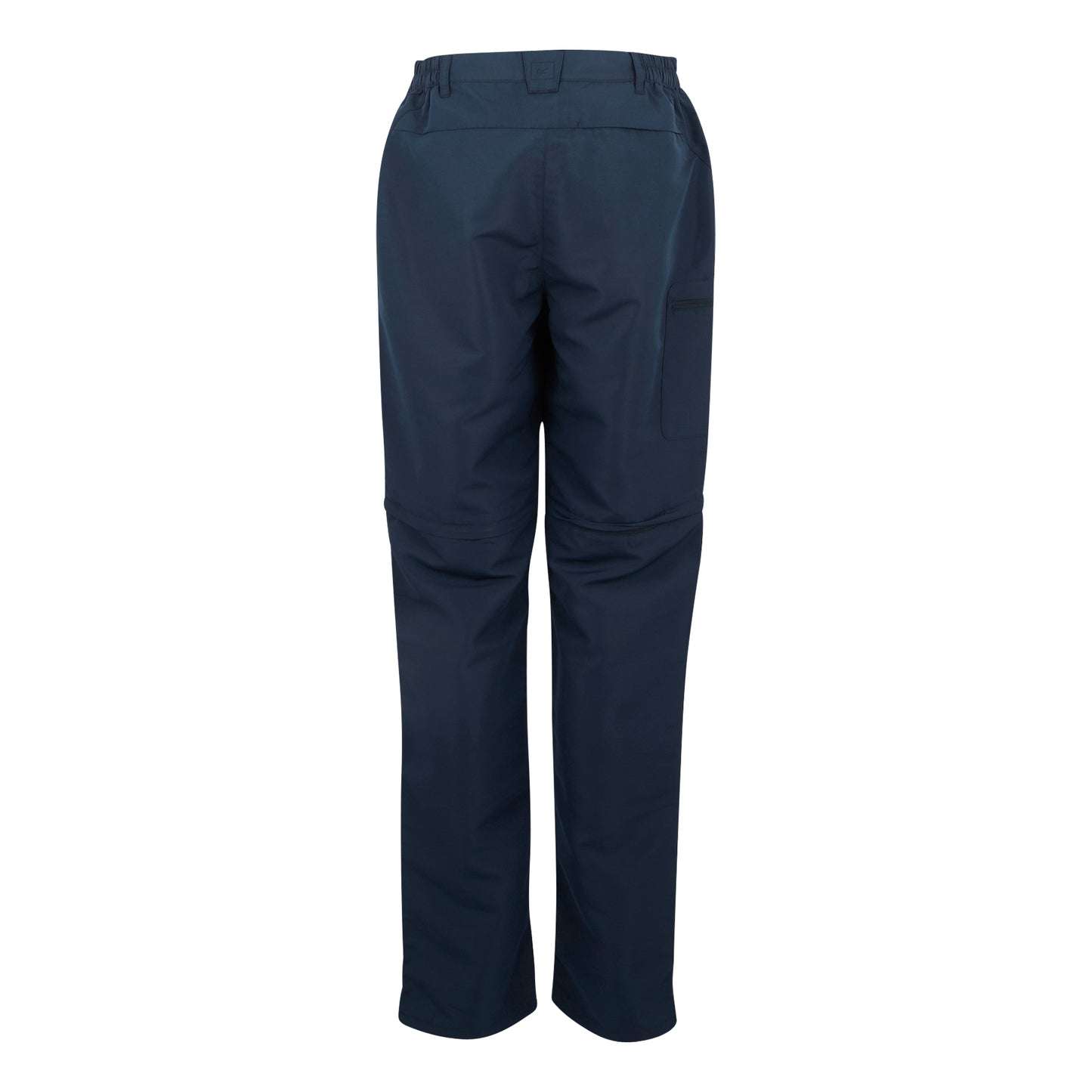 Navy - Back - Regatta Womens-Ladies Chaska III Zip-Off Hiking Trousers