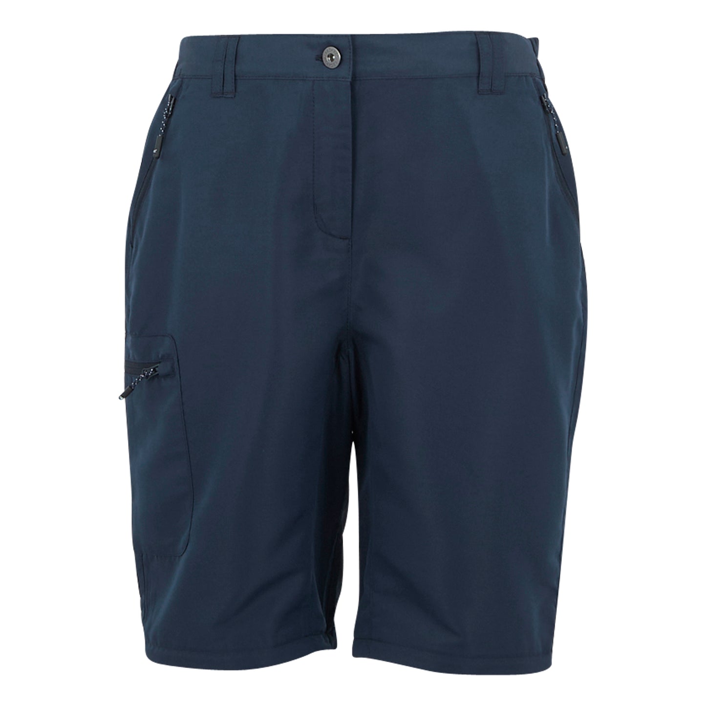 Navy - Lifestyle - Regatta Womens-Ladies Chaska III Zip-Off Hiking Trousers