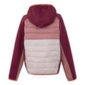 Pink - Back - Regatta Childrens-Kids Kielder IX Hybrid Jacket