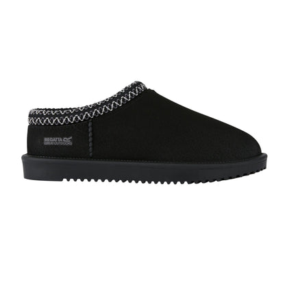 Black - Lifestyle - Regatta Womens-Ladies Risley Waterproof Mules