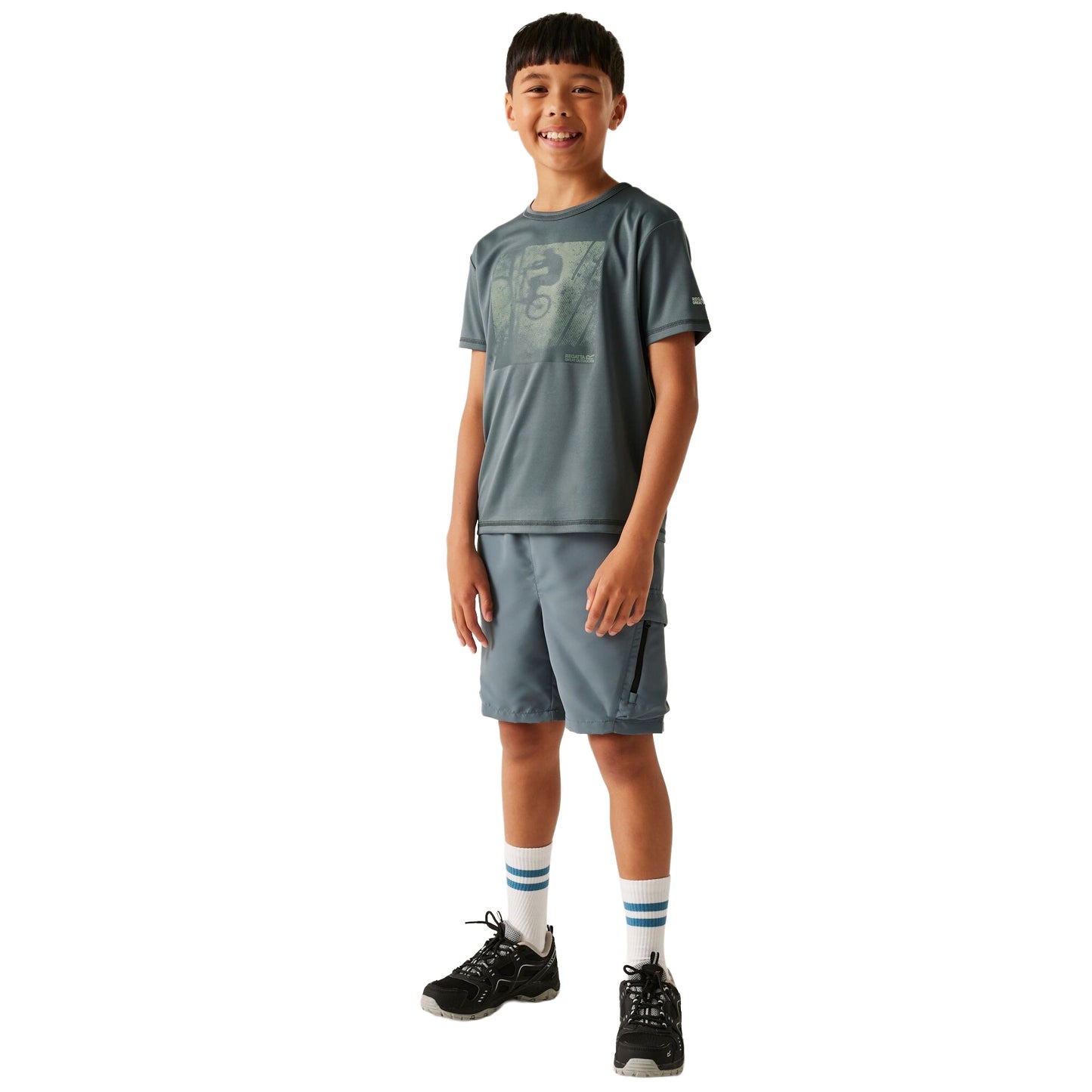Stormy Weather - Lifestyle - Regatta Childrens-Kids Alvarado IX Bicycle T-Shirt