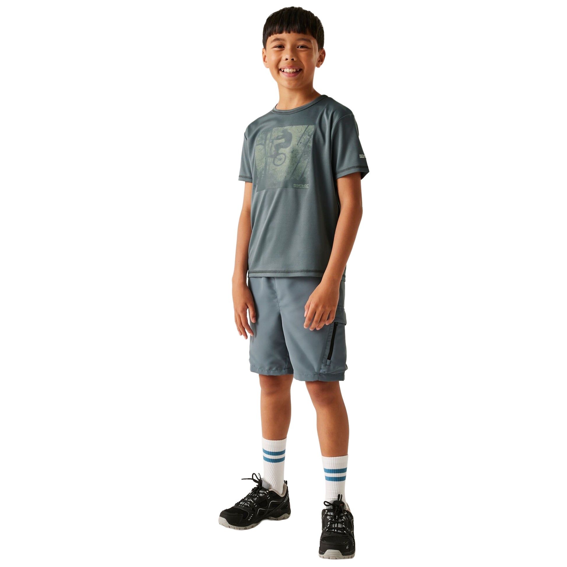 Stormy Weather - Lifestyle - Regatta Childrens-Kids Alvarado IX Bicycle T-Shirt