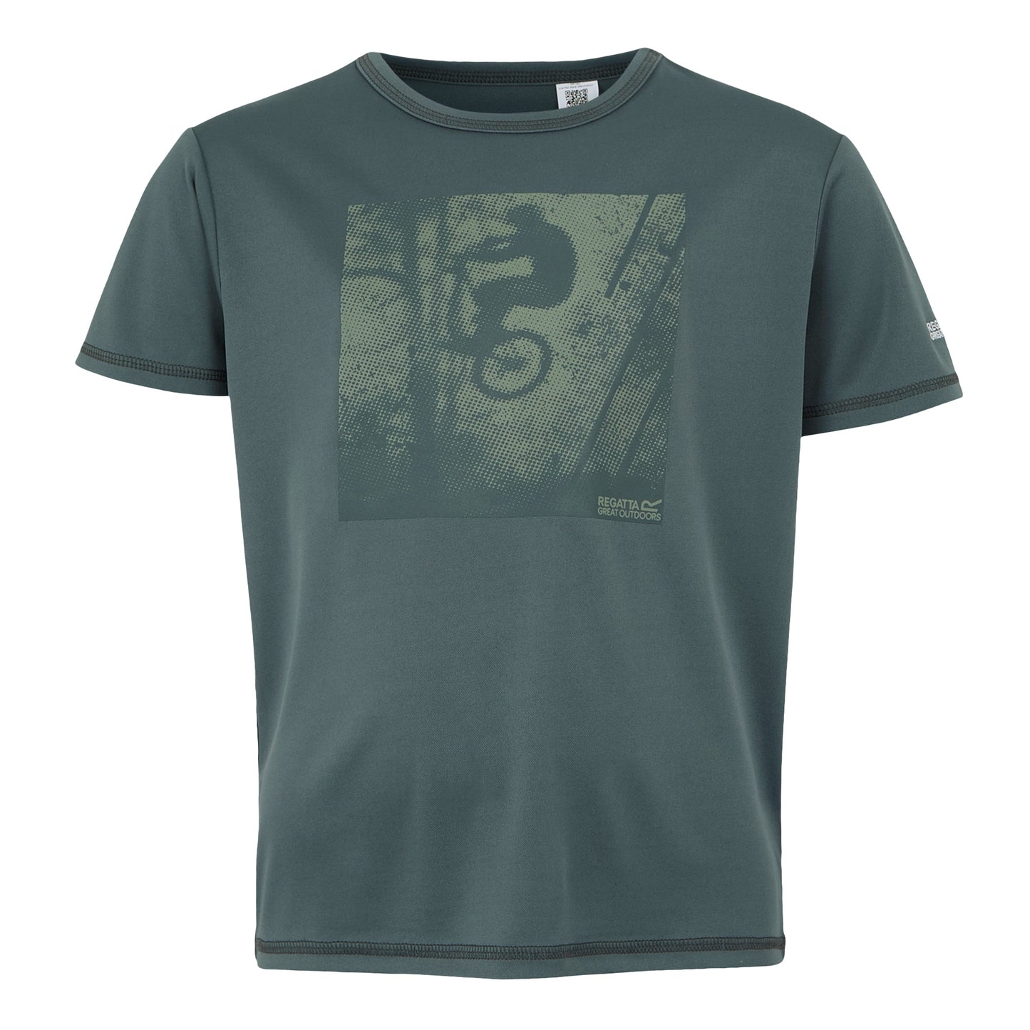 Stormy Weather - Front - Regatta Childrens-Kids Alvarado IX Bicycle T-Shirt