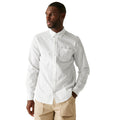 White - Lifestyle - Regatta Mens Loran Long-Sleeved Shirt