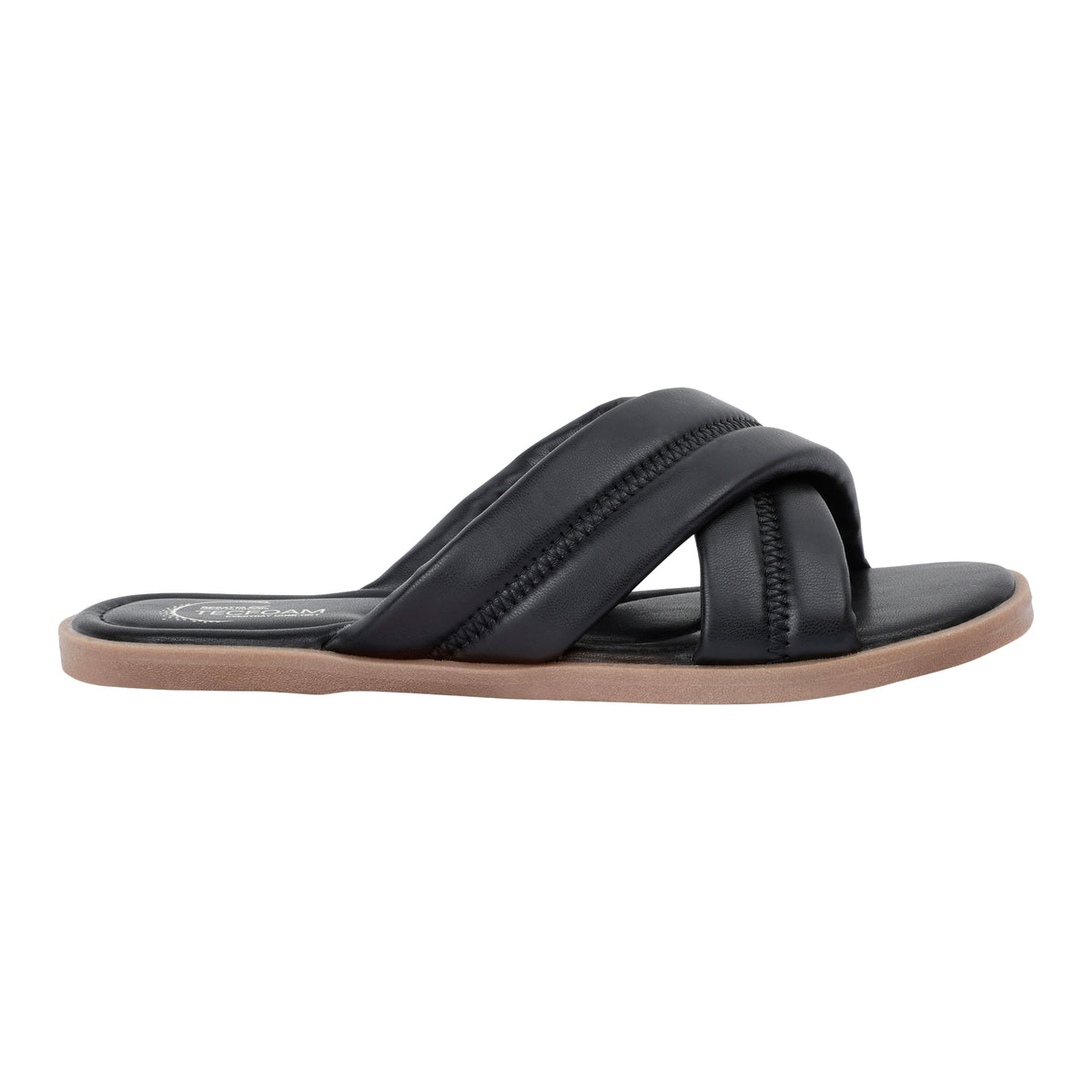 Black - Lifestyle - Regatta Womens-Ladies Carradine Slip-on Sandals