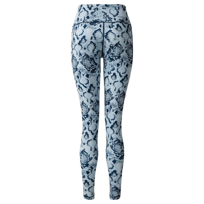 Blue - Back - Dare 2B Womens-Ladies Influential II Snake Print Leggings