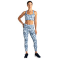 Blue - Lifestyle - Dare 2B Womens-Ladies Influential II Snake Print Leggings